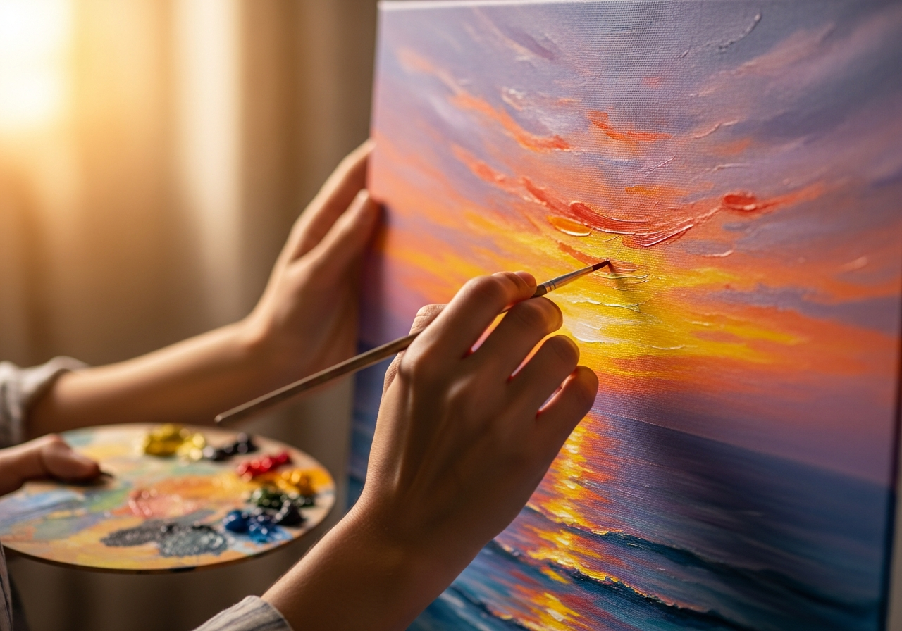 Процесс рисования